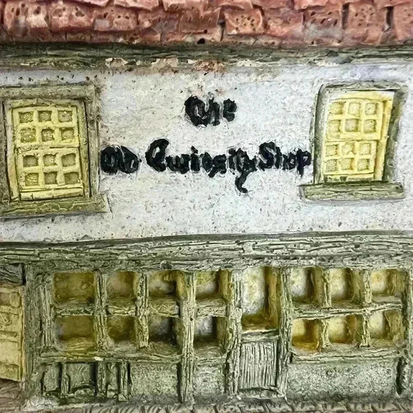 BUNDLE David Winter Old Curiosity Shop Very Early Rare Piece With Windows 1980 - Picture 9 of 10